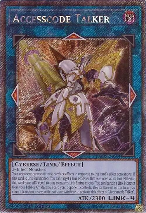 Accesscode Talker (Platinum Secret Rare) (RA02-EN044) (RA02)