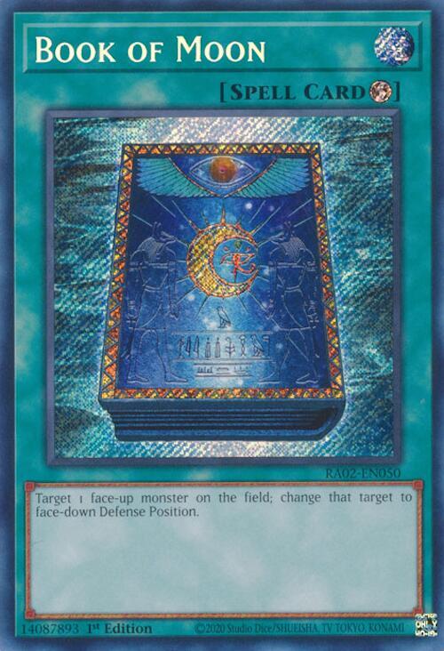 Book of Moon (Secret Rare) (RA02-EN050) (RA02)