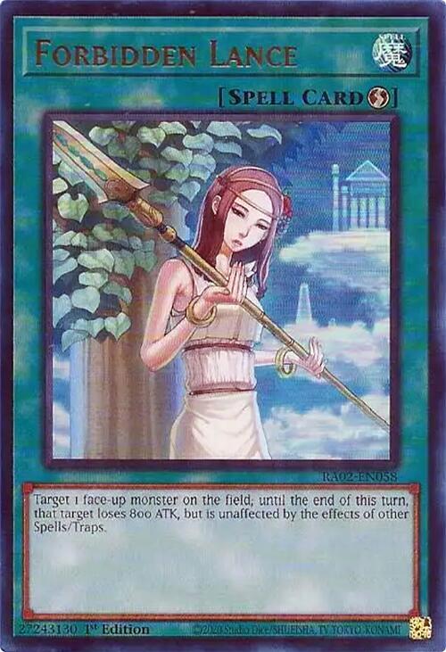 Forbidden Lance (UR) (RA02-EN058) (RA02)