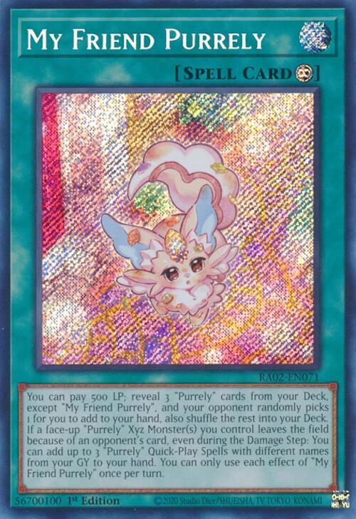 My Friend Purrely (Secret Rare) (RA02-EN071) (RA02)