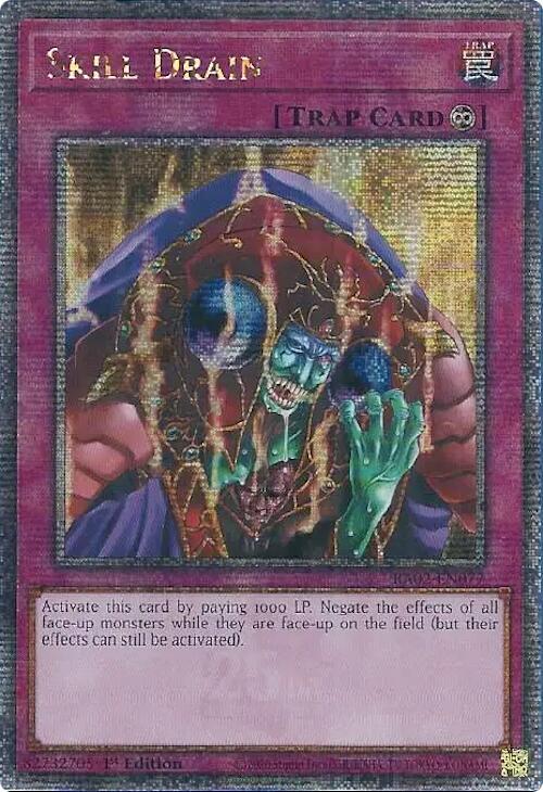 Skill Drain (Quarter Century Secret Rare) (RA02-EN077) (RA02)