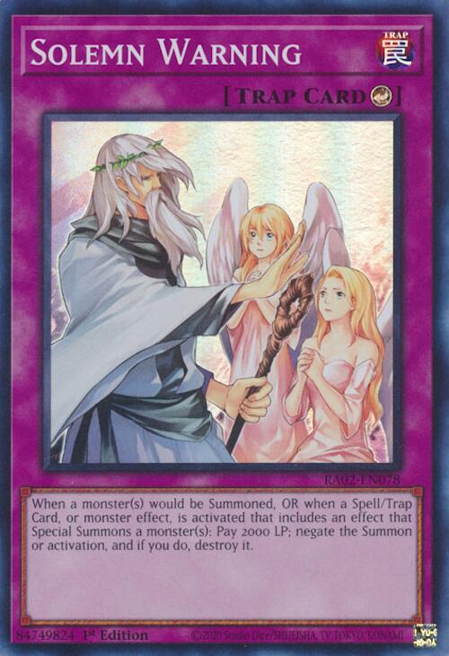 Solemn Warning (RA02-EN078) (RA02)