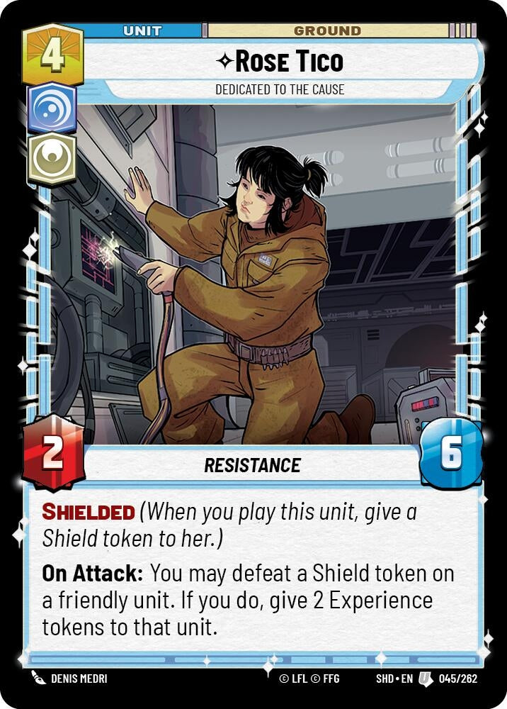 Rose Tico - Dedicated to the Cause (045/262) (SHD)