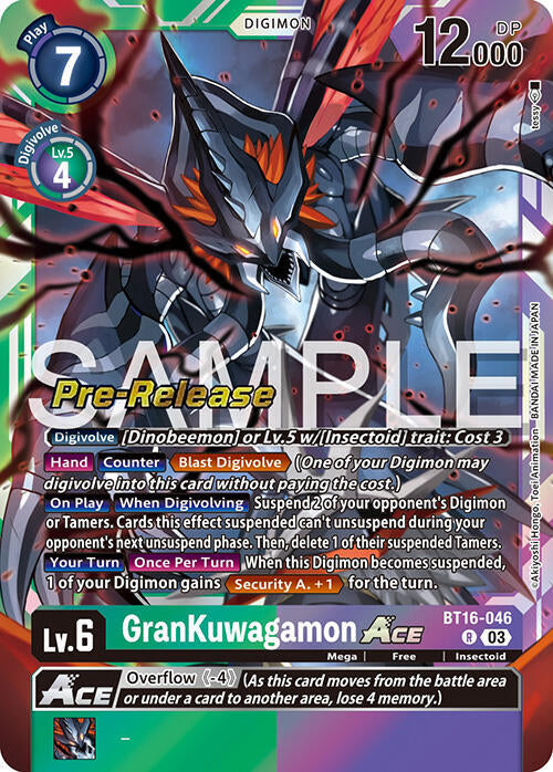 GranKuwagamon ACE (BT16-046 R) (BT-16_PR)