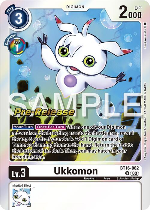 Ukkomon (BT16-082 R) (BT-16_PR)