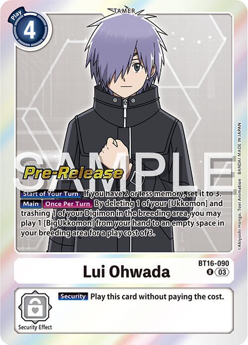 Lui Ohwada (BT16-090 R) (BT-16_PR)