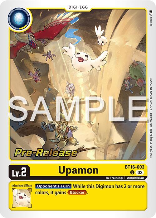 Upamon (BT16-003 U) (BT-16_PR)