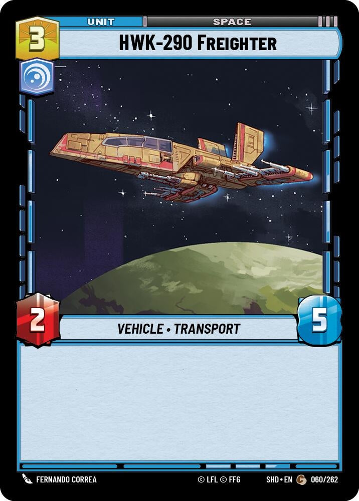 HWK-290 Freighter (060/262) (SHD)