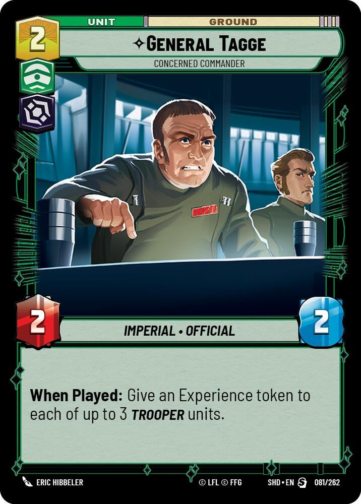 General Tagge - Concerned Commander (081/262) (SHD)