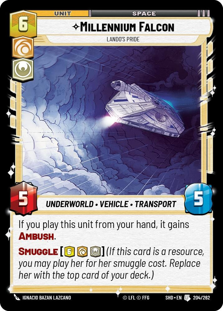 Millennium Falcon - Lando's Pride (204/262) (SHD)