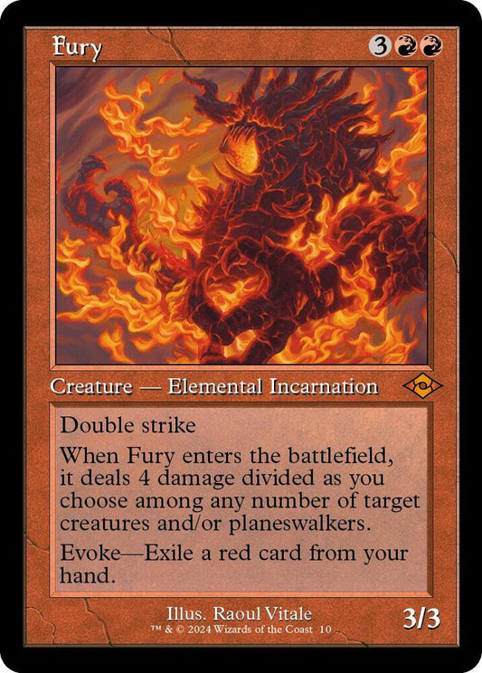 Image for Fury (Retro Frame) (10) (MH2) - Magic: The Gathering
