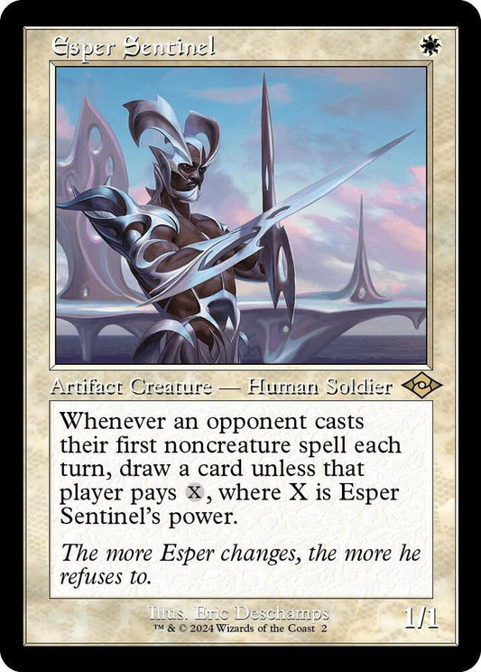 Image for Esper Sentinel (Retro Frame) (2) (MH2) - Magic: The Gathering