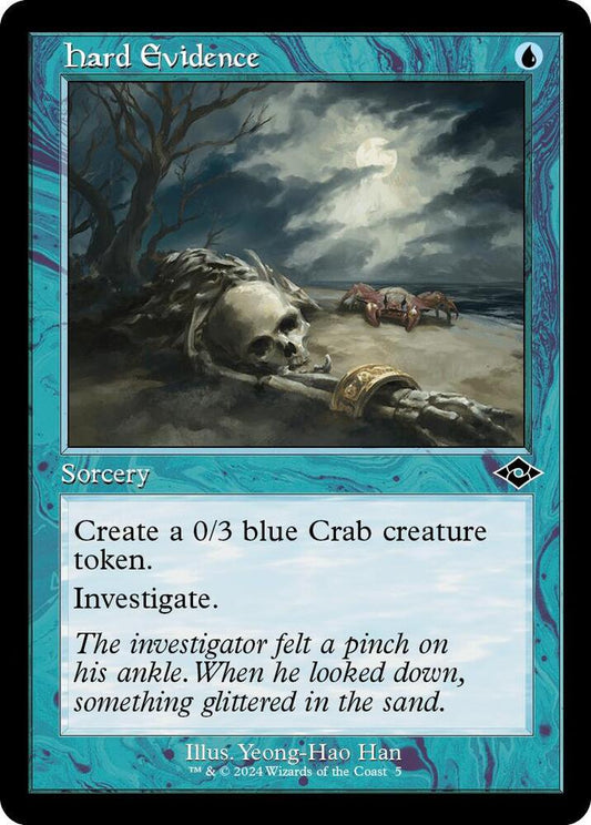 Image for Hard Evidence (Retro Frame) (5) (MH2) - Magic: The Gathering