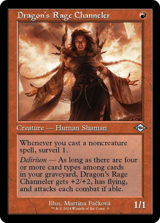 Image for Dragon's Rage Channeler (Retro Frame) (9) (MH2) - Magic: The Gathering