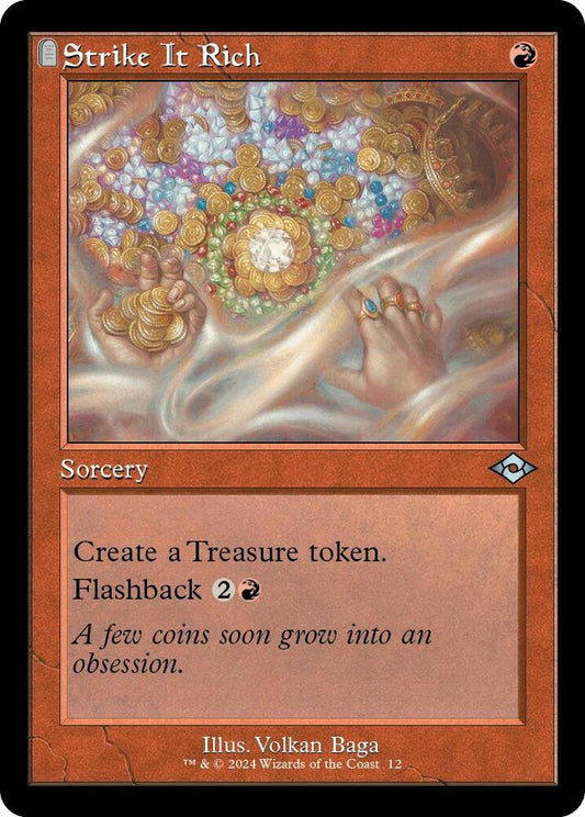 Image for Strike It Rich (Retro Frame) (12) (MH2) - Magic: The Gathering