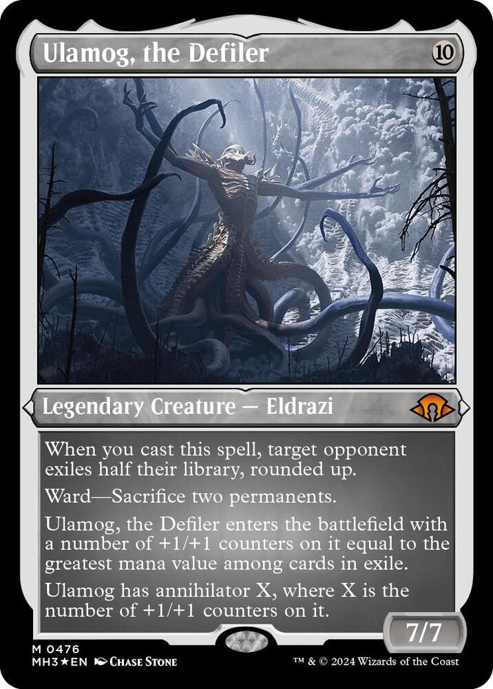Ulamog, the Defiler (Foil Etched) (476) (MH3)