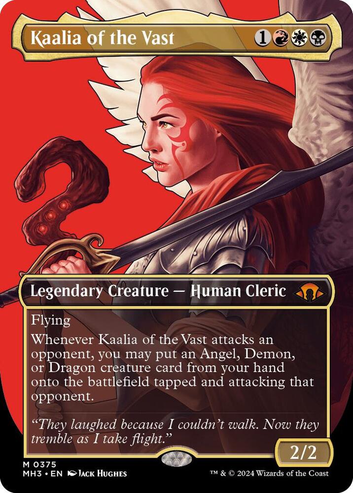 Kaalia of the Vast (0375) (Borderless) (375) (MH3)