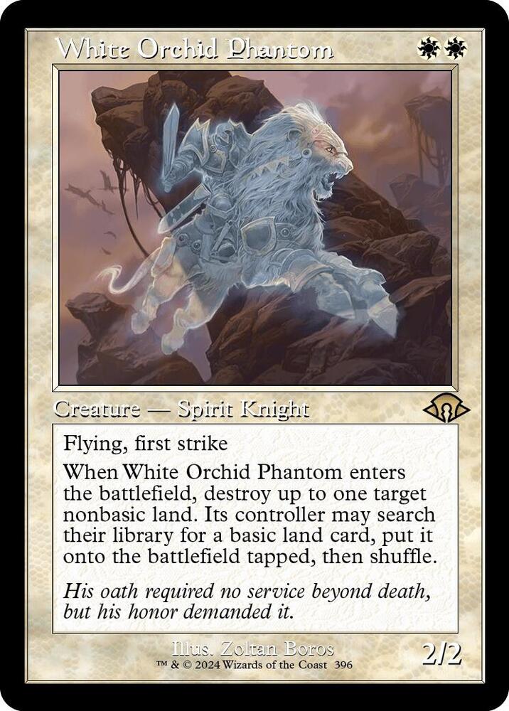 White Orchid Phantom (Retro Frame) (396) (MH3)