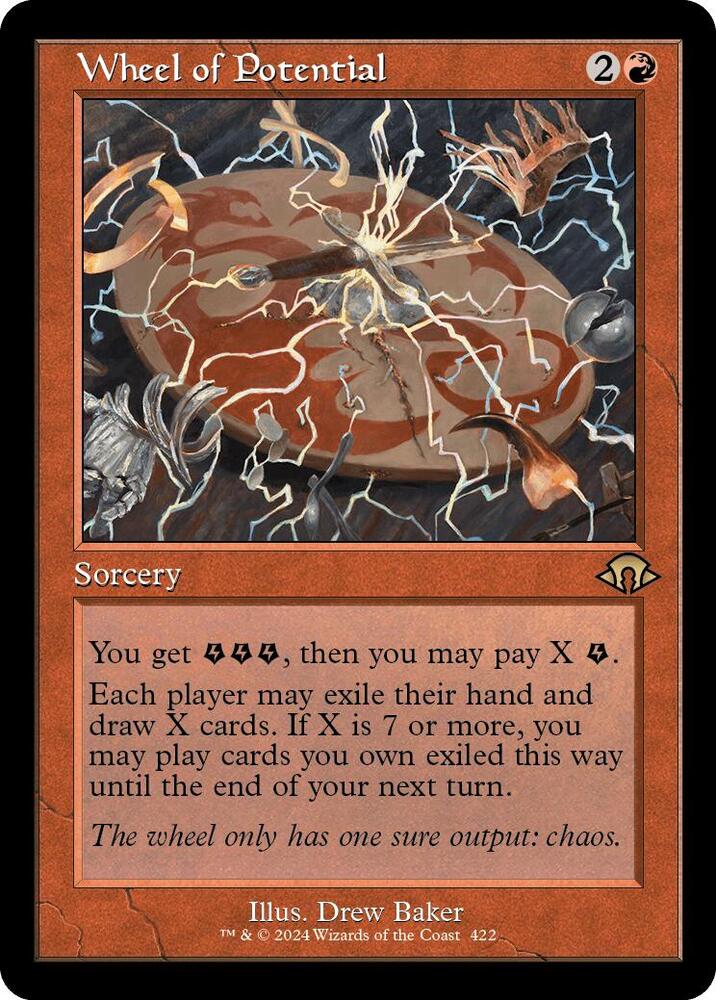 Wheel of Potential (Retro Frame) (422) (MH3)