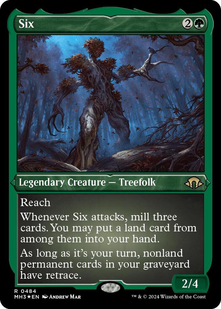 Six (Foil Etched) (484) (MH3)