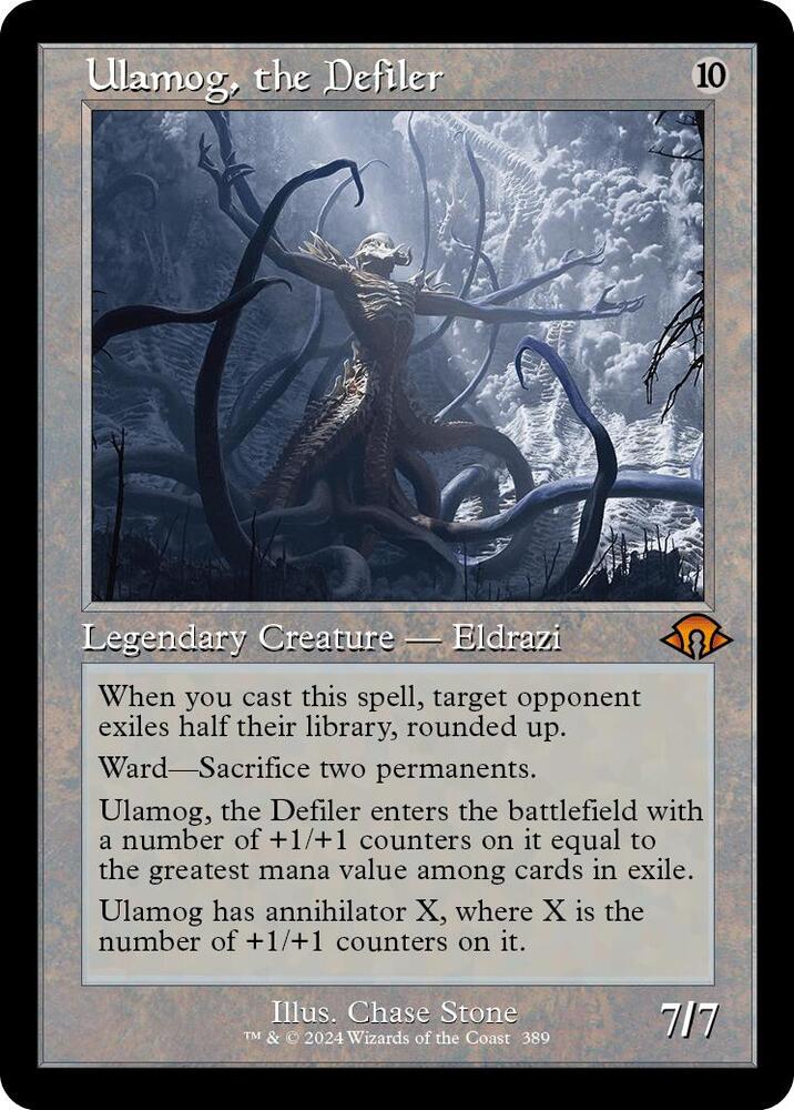 Ulamog, the Defiler (Retro Frame) (389) (MH3)