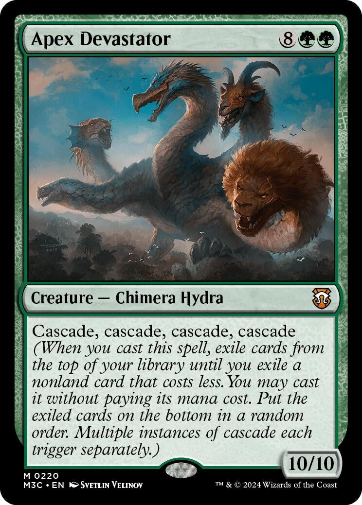 Apex Devastator (Ripple Foil) (220) (M3C)