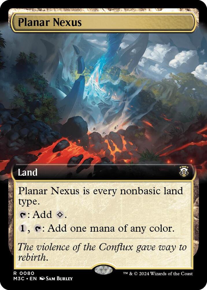Planar Nexus (Extended Art) (Ripple Foil) (80) (M3C)