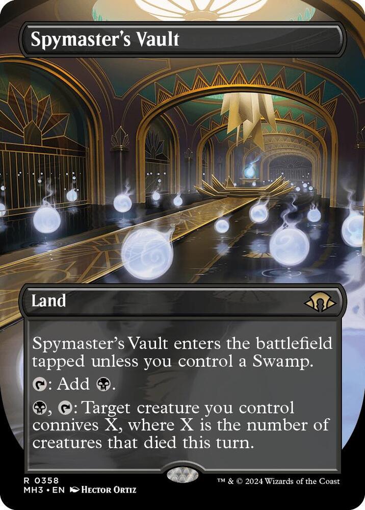 Spymaster's Vault (Borderless) (358) (MH3)