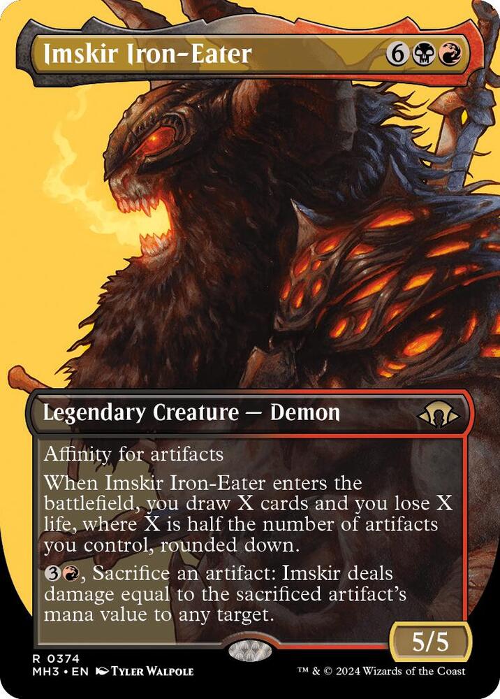 Imskir Iron-Eater (Borderless) (374) (MH3)