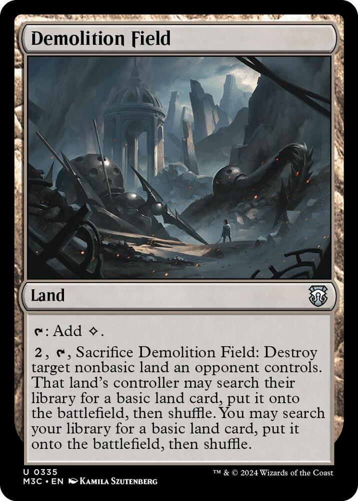 Demolition Field (335) (M3C)