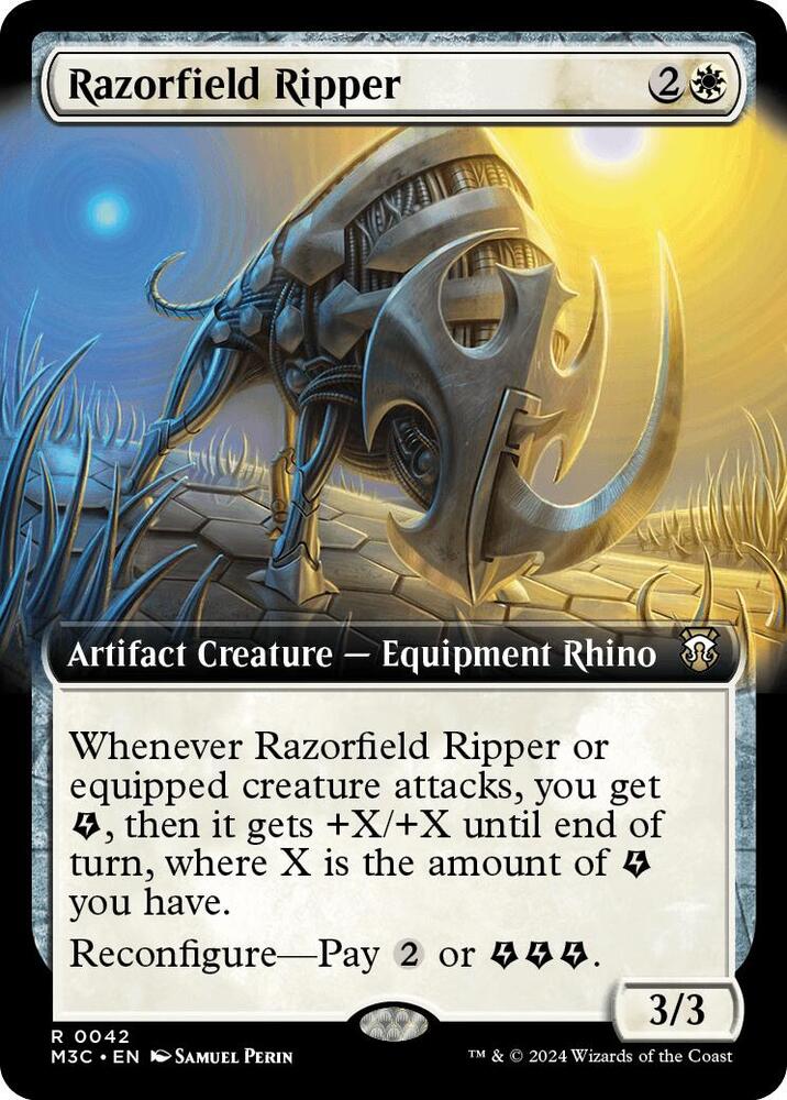 Razorfield Ripper (Extended Art) (42) (M3C)