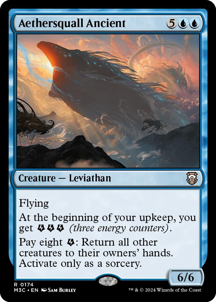 Aethersquall Ancient (Ripple Foil) (174) (M3C)