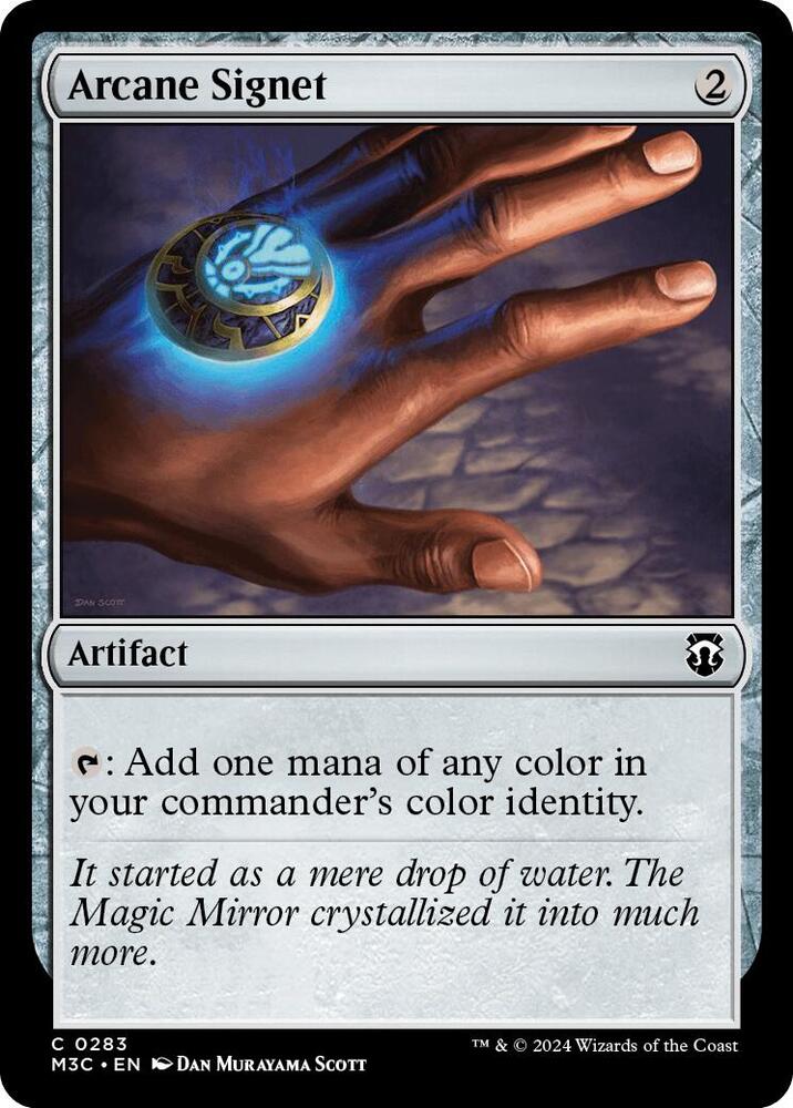 Arcane Signet (Ripple Foil) (283) (M3C)