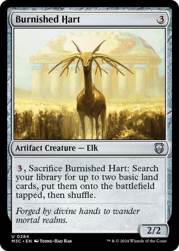 Burnished Hart (Ripple Foil) (284) (M3C)