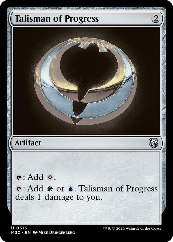 Talisman of Progress (Ripple Foil) (313) (M3C)