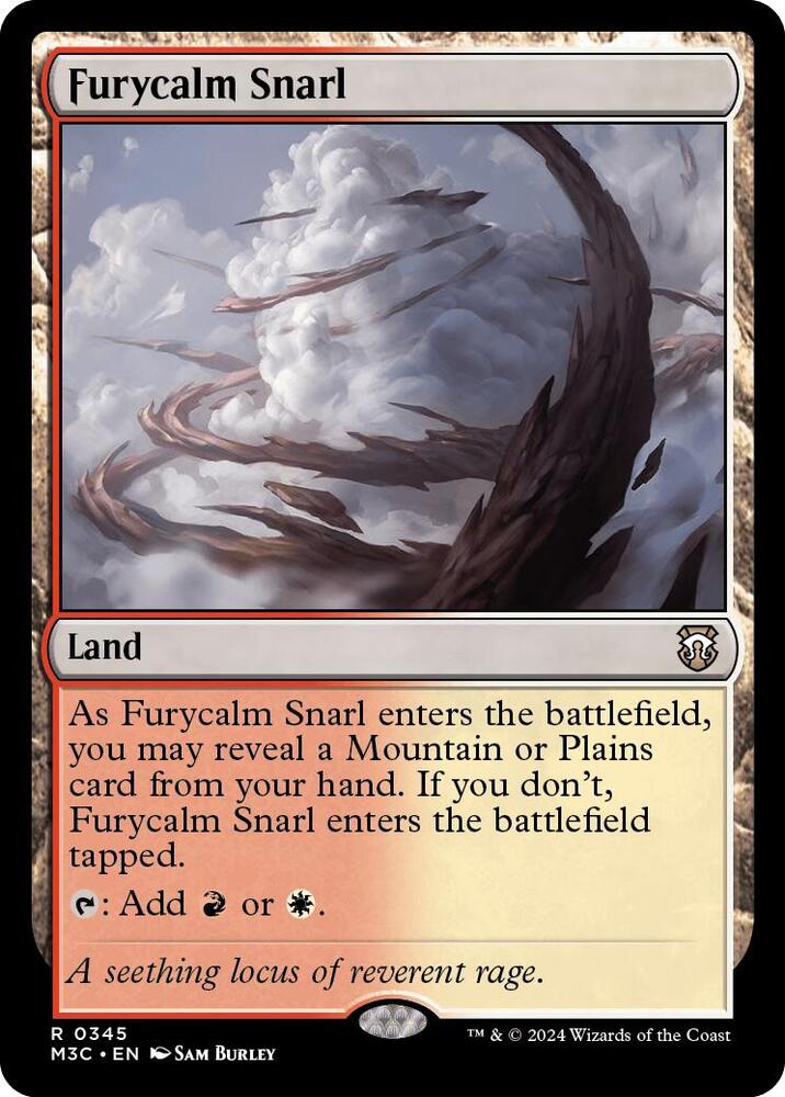 Furycalm Snarl (Ripple Foil) (345) (M3C)