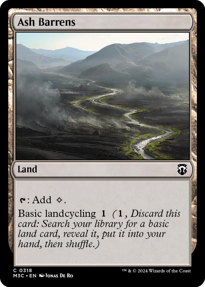 Ash Barrens (318) (M3C)