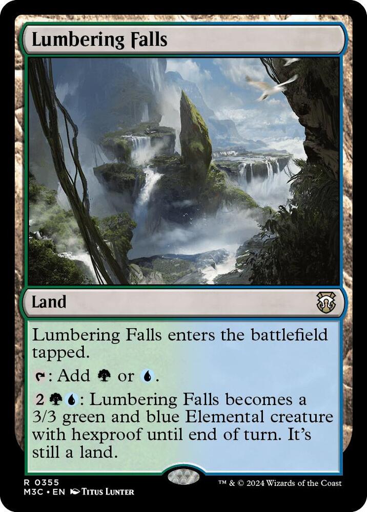 Lumbering Falls (355) (M3C)