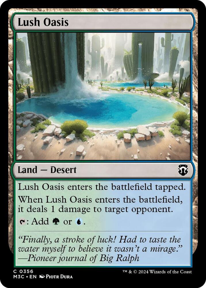 Lush Oasis (356) (M3C)