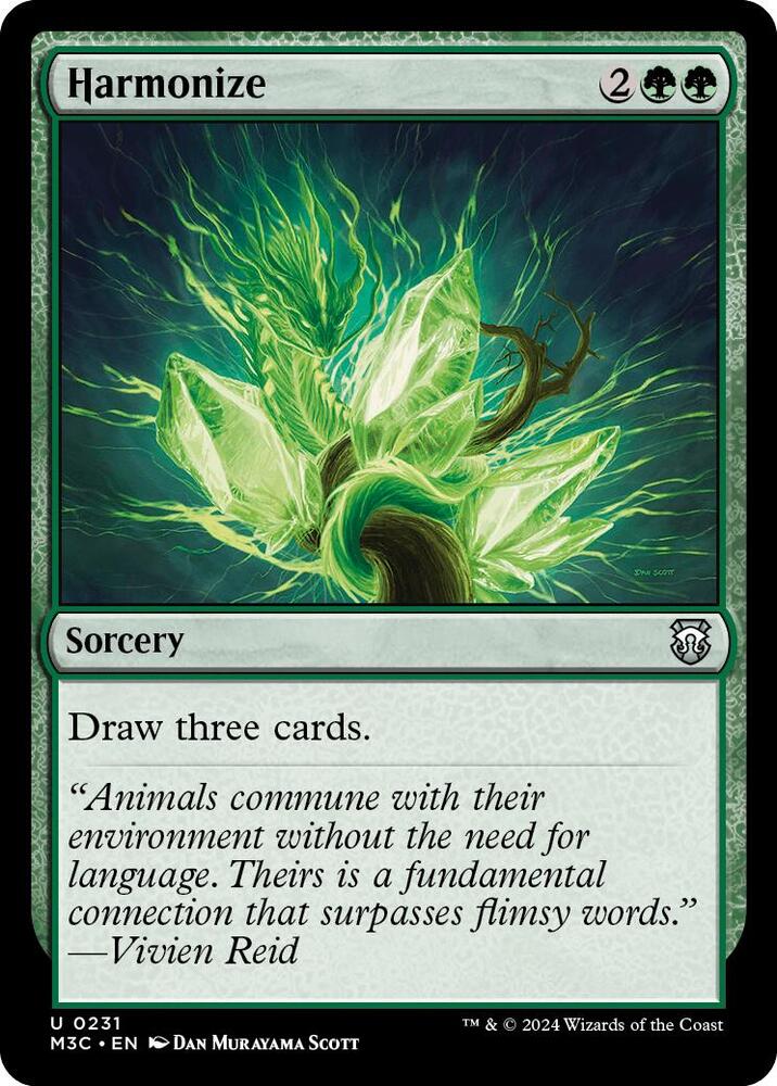 Harmonize (231) (M3C)