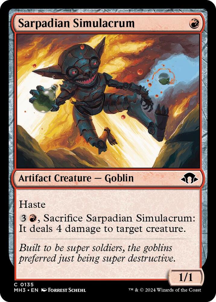 Sarpadian Simulacrum (135) (MH3)