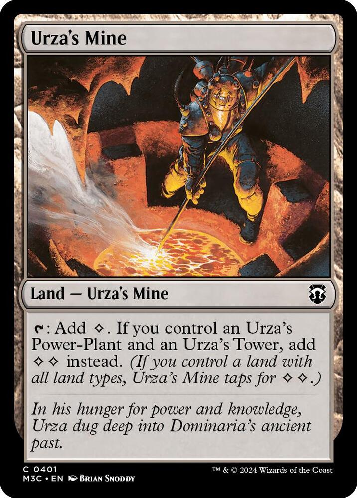 Urza's Mine (Ripple Foil) (401) (M3C)