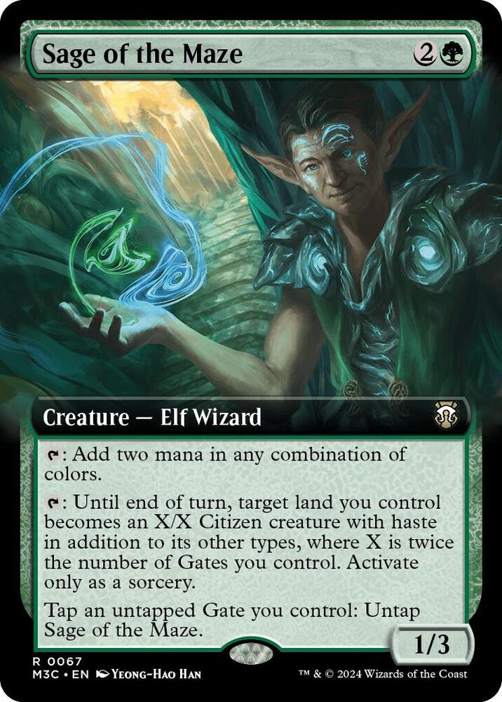 Sage of the Maze (Extended Art) (67) (M3C)
