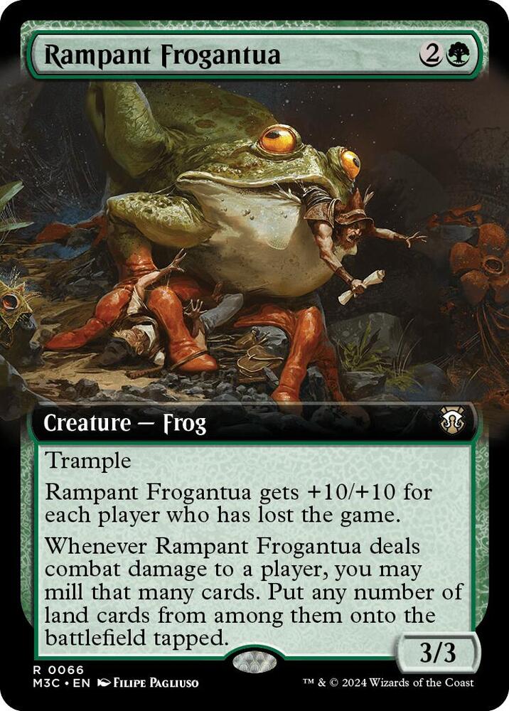 Rampant Frogantua (Extended Art) (66) (M3C)