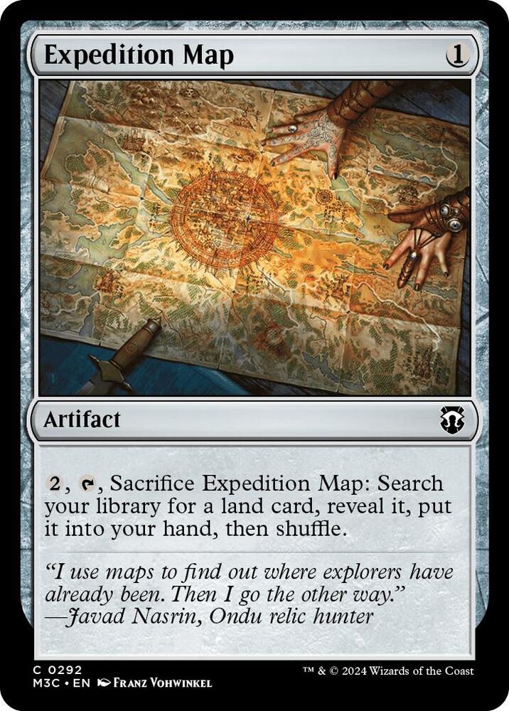 Expedition Map (Ripple Foil) (292) (M3C)
