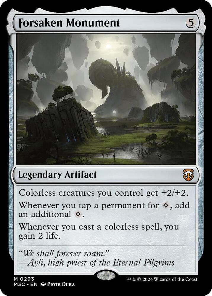 Forsaken Monument (Ripple Foil) (293) (M3C)