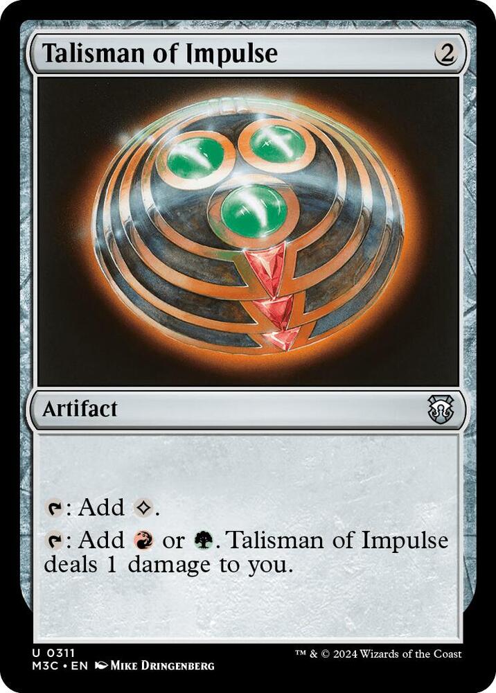 Talisman of Impulse (Ripple Foil) (311) (M3C)