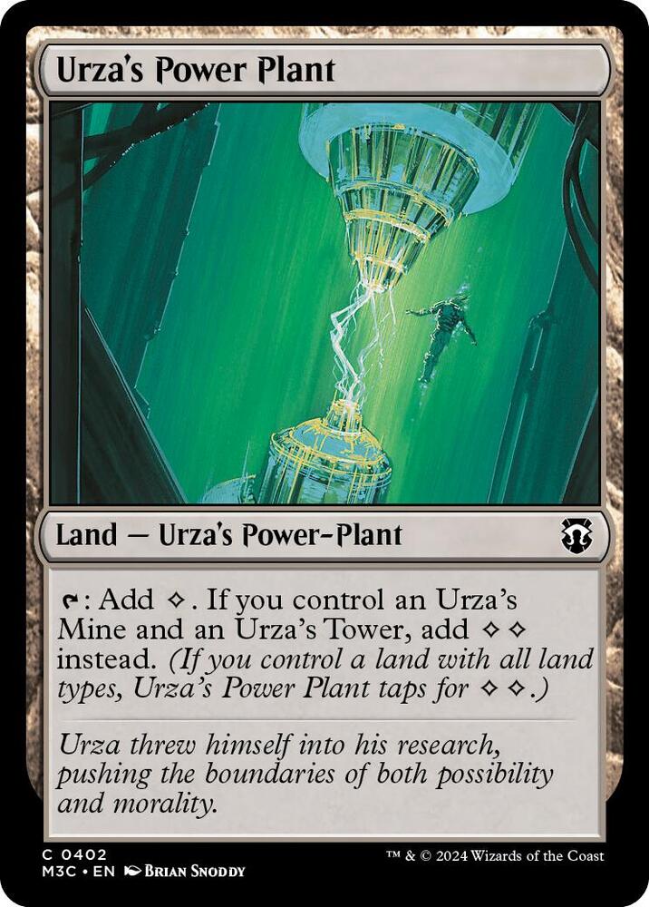 Urza's Power Plant (Ripple Foil) (402) (M3C)