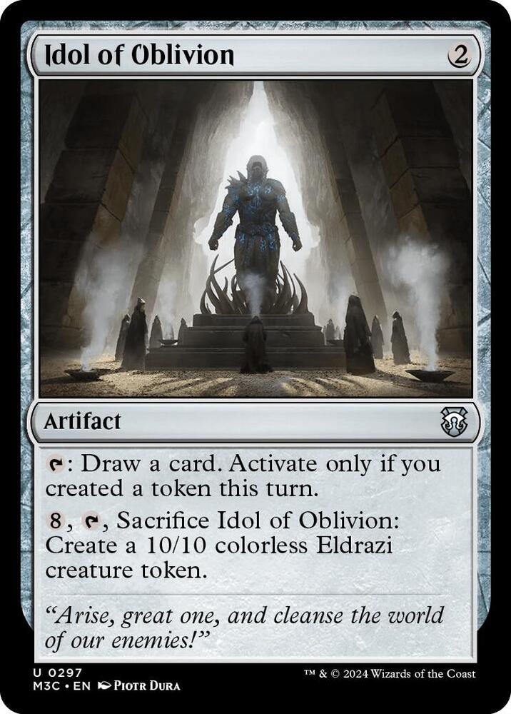 Idol of Oblivion (Ripple Foil) (297) (M3C)