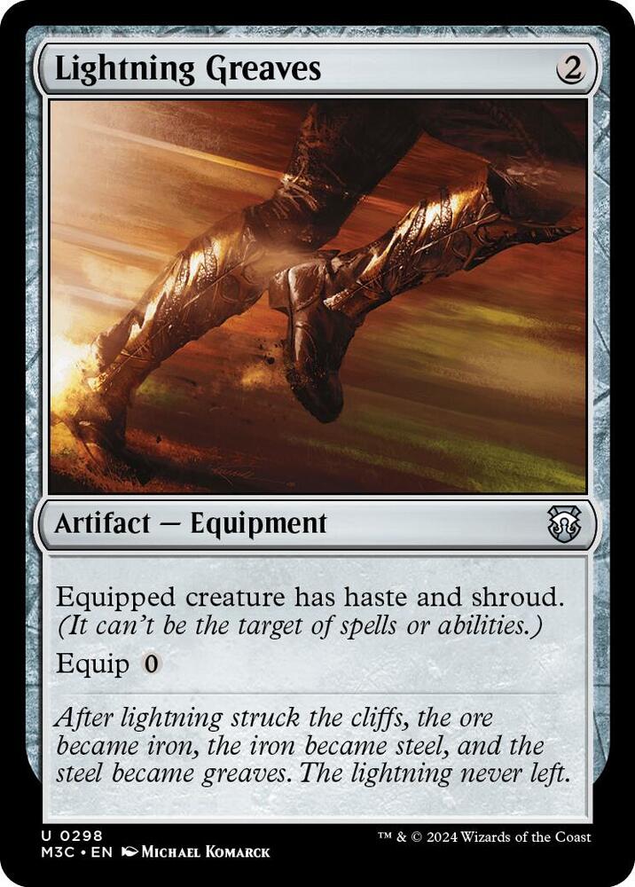 Lightning Greaves (298) (M3C)